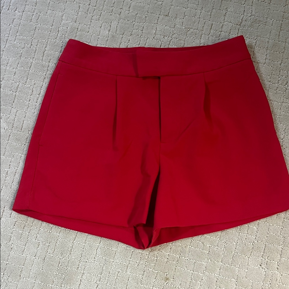 a new day High Waist Red Shorts